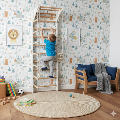 Kletterwand LARA für Kinder, versch. Farben