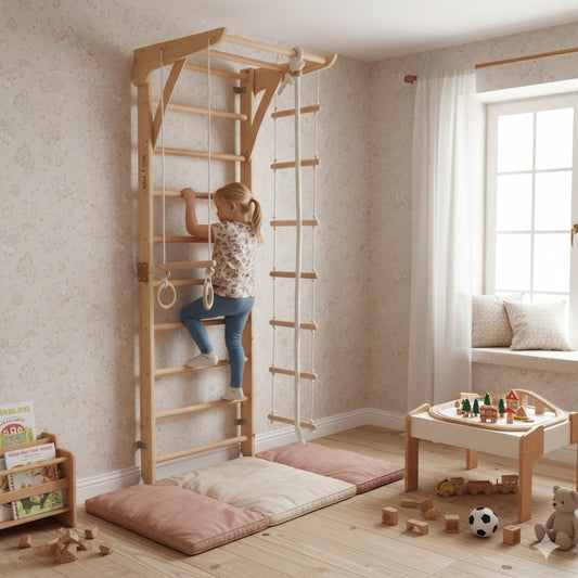 Kletterwand MICHAELA für Kinder, versch. Farben