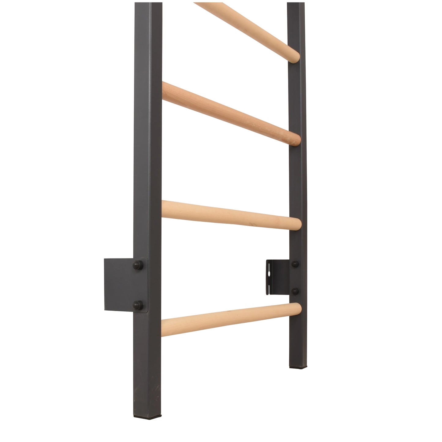 Kletterwand aus Metall mit Klimmzug