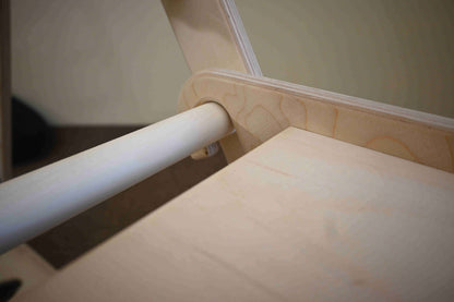 Painting table for climbing triangle