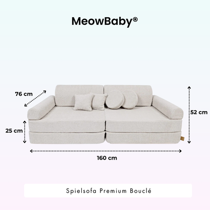 Spielsofa Premium Bouclé