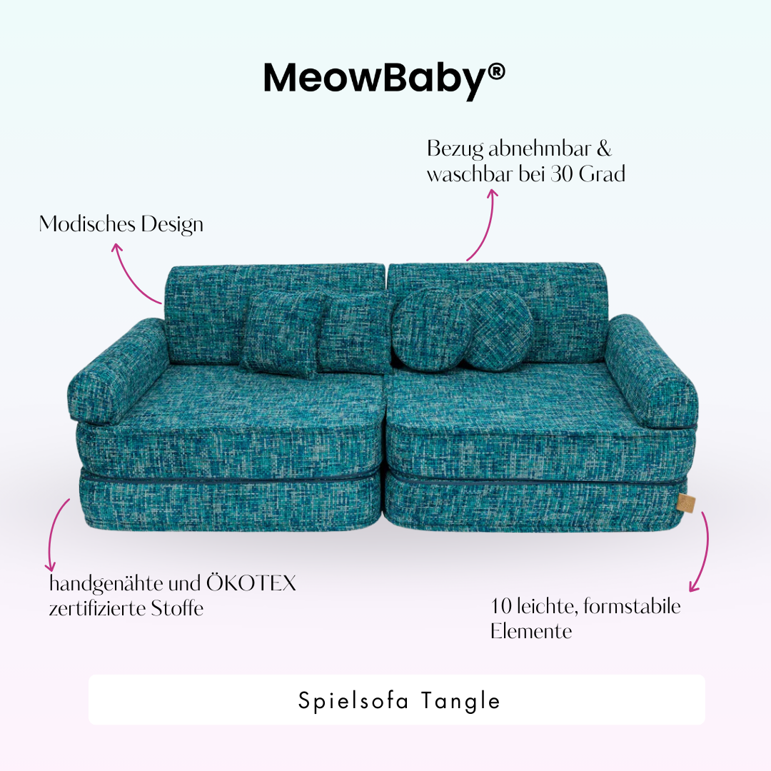 Spielsofa Tangle - Cozy Chenille Edition