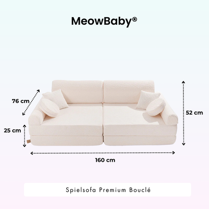 Spielsofa Premium Bouclé