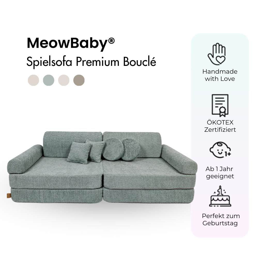 Spielsofa Premium Bouclé