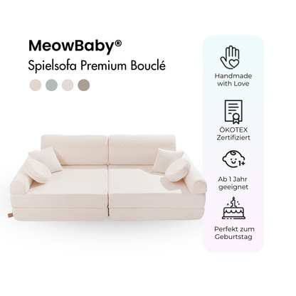 Spielsofa Premium Bouclé