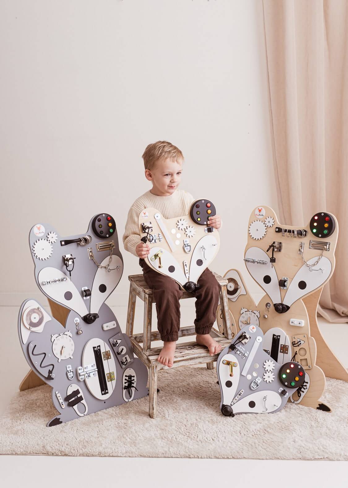 Mini Motorikbrett Fuchs