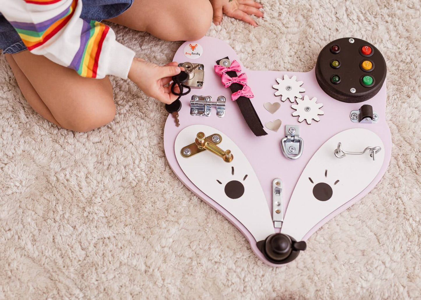 Mini Motorikbrett Fuchs