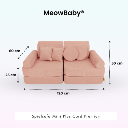 Spielsofa Mini Plus Cord Premium - Slim Cord Edition
