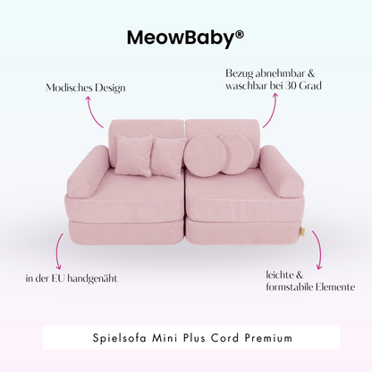 Spielsofa Mini Plus Cord Premium - Slim Cord Edition