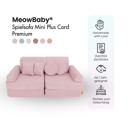 Spielsofa Mini Plus Cord Premium - Slim Cord Edition