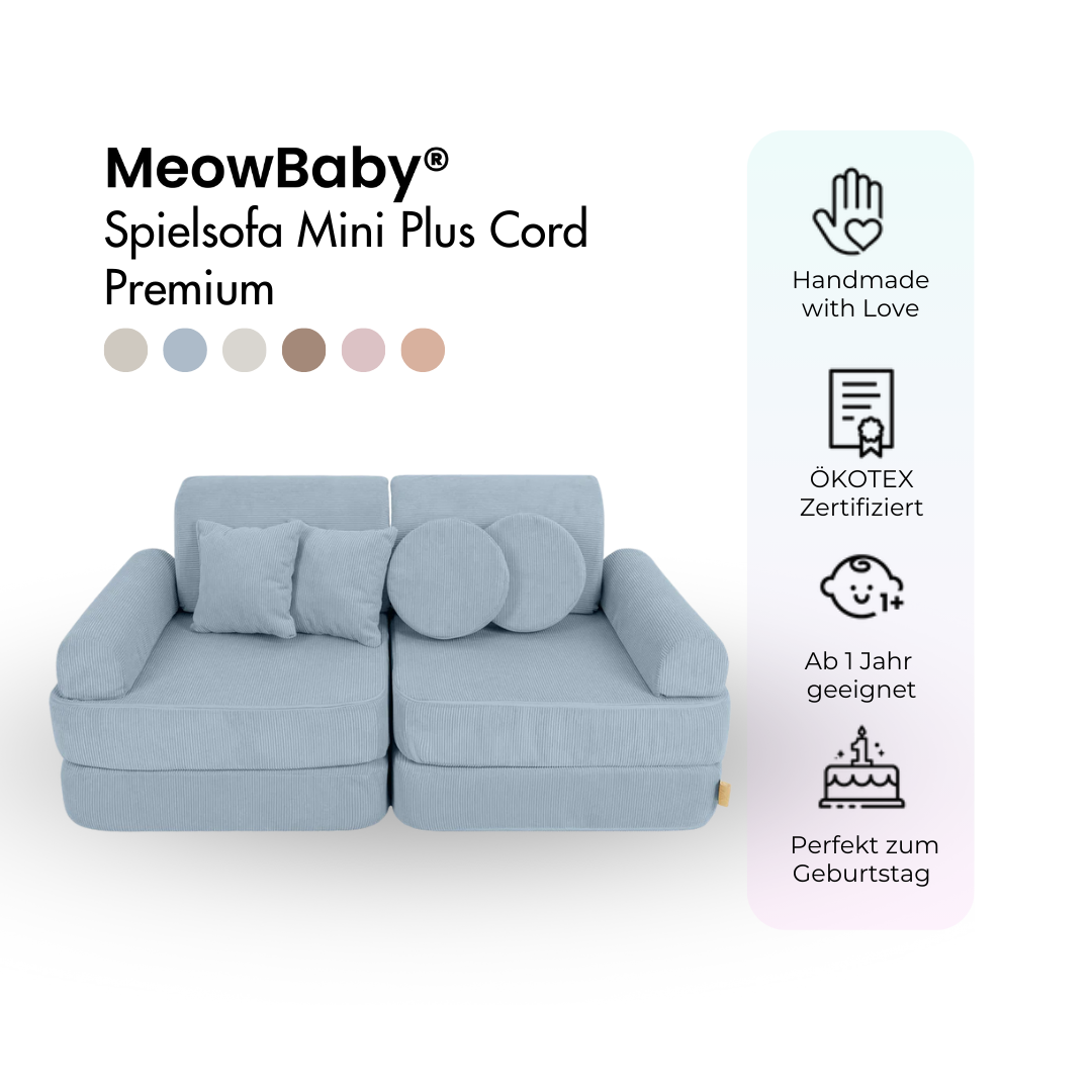 Spielsofa Mini Plus Cord Premium - Slim Cord Edition