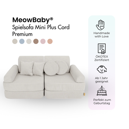 Spielsofa Mini Plus Cord Premium - Slim Cord Edition