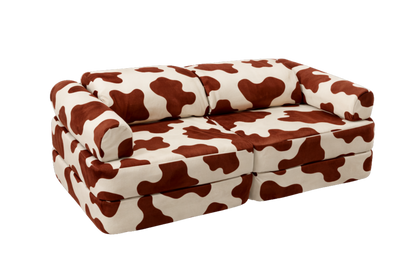 Kompaktes Kindersofa Kuh – Ansicht 1