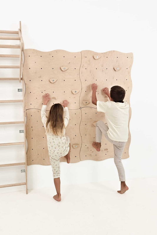 Climbing wall for children, various shapes