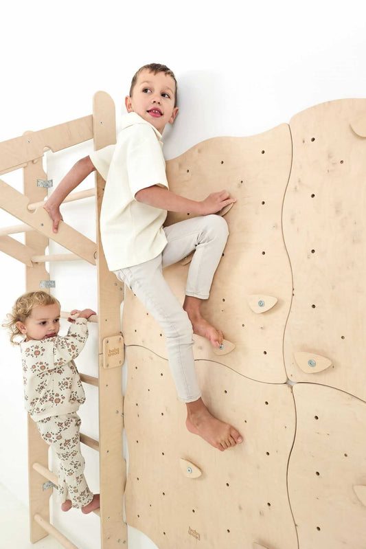 Climbing wall for children, various shapes
