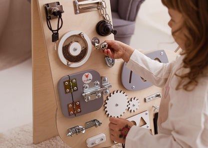 Motorikbrett / Motorikwand Lui Lama