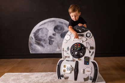 Motorikbrett / Motorikwand Rocky Rakete