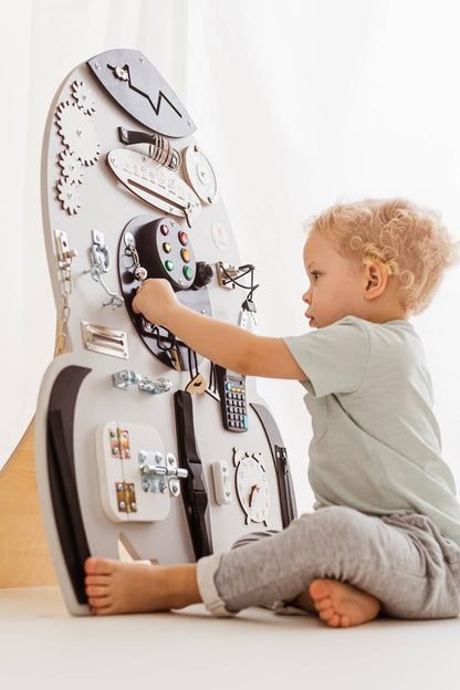 Motorikbrett / Motorikwand Rocky Rakete