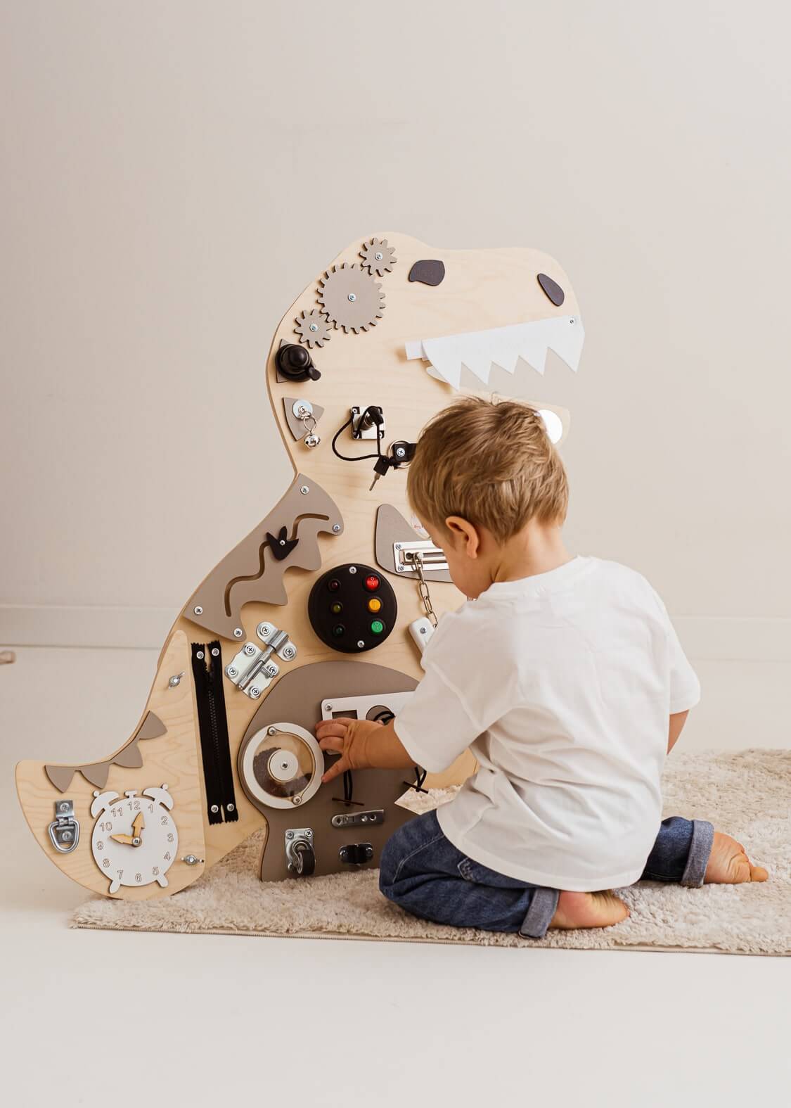 Motorikbrett / Motorikwand Rudi Rex