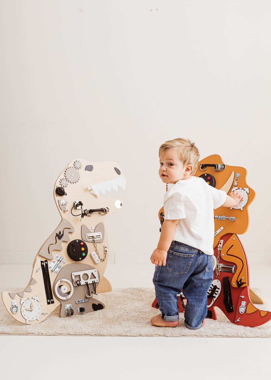 Motorikbrett / Motorikwand Rudi Rex