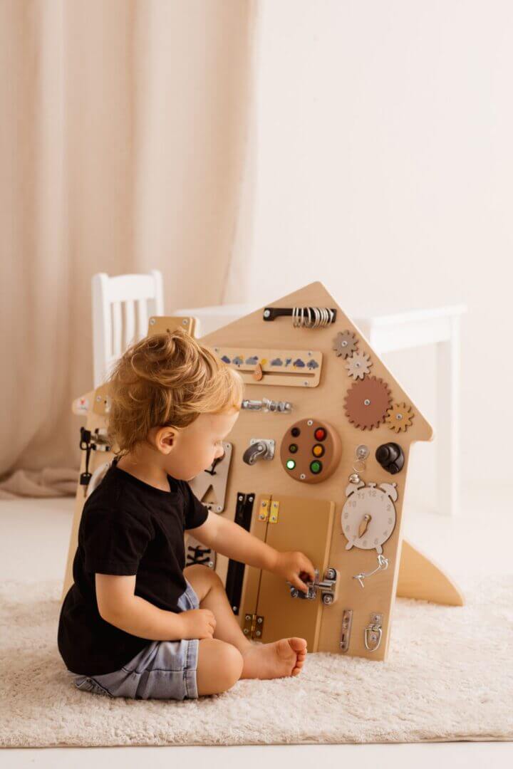 Motor skills board / motor skills wall Sweet Home XL