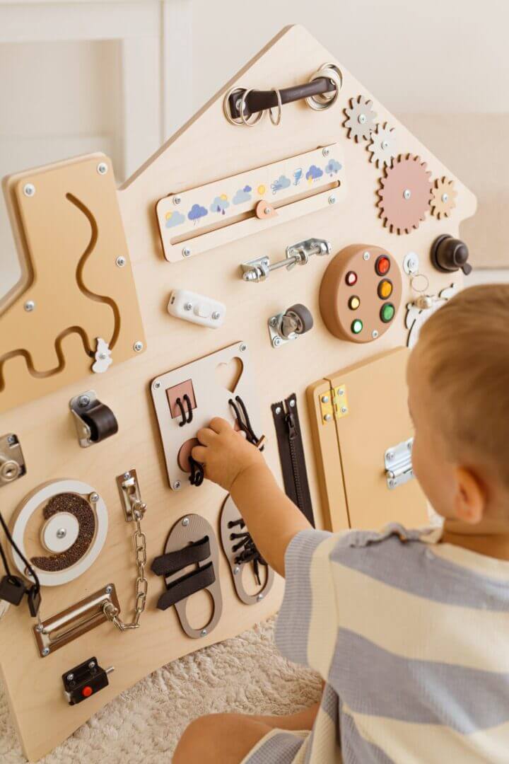 Motor skills board / motor skills wall Sweet Home XL