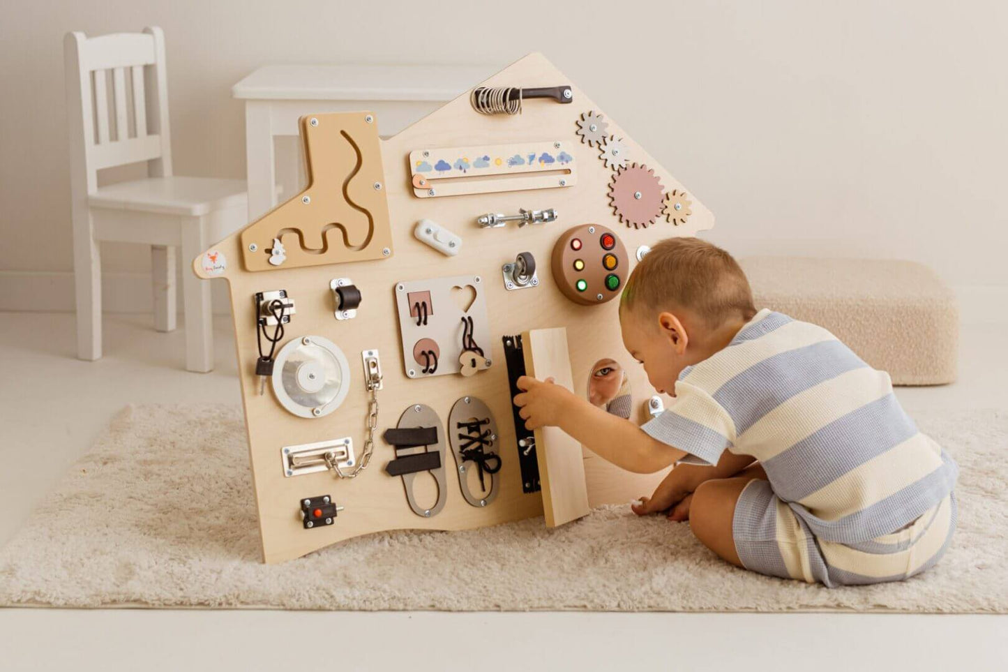 Motor skills board / motor skills wall Sweet Home XL