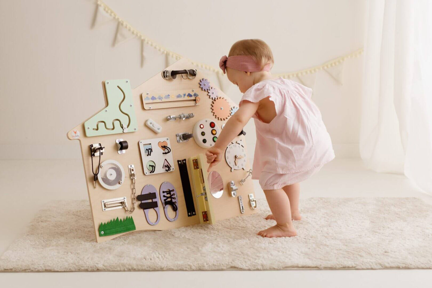 Motor skills board / motor skills wall Sweet Home XL