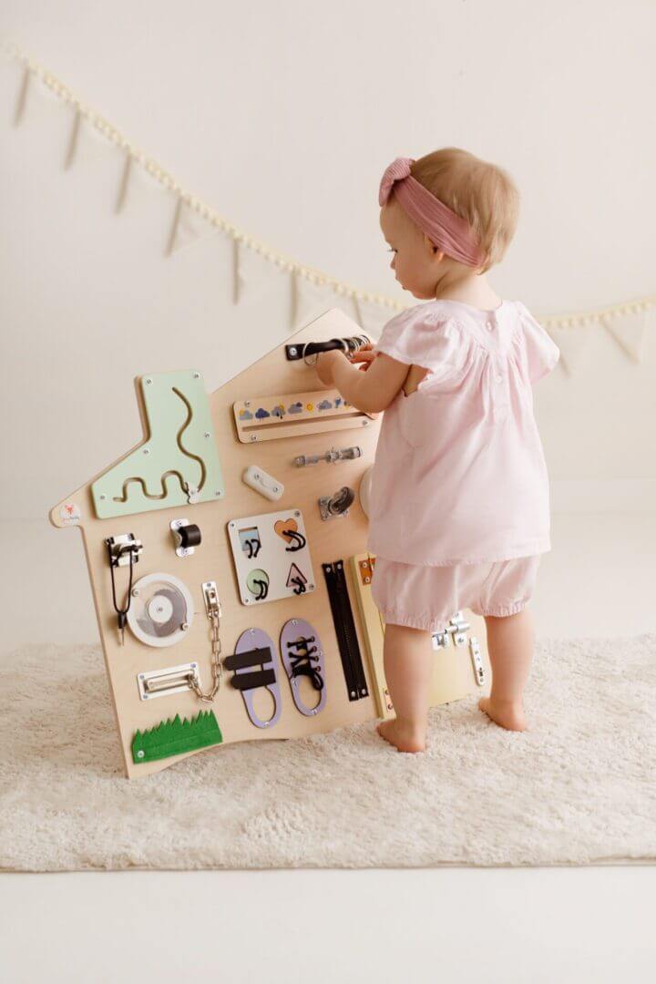 Motor skills board / motor skills wall Sweet Home XL