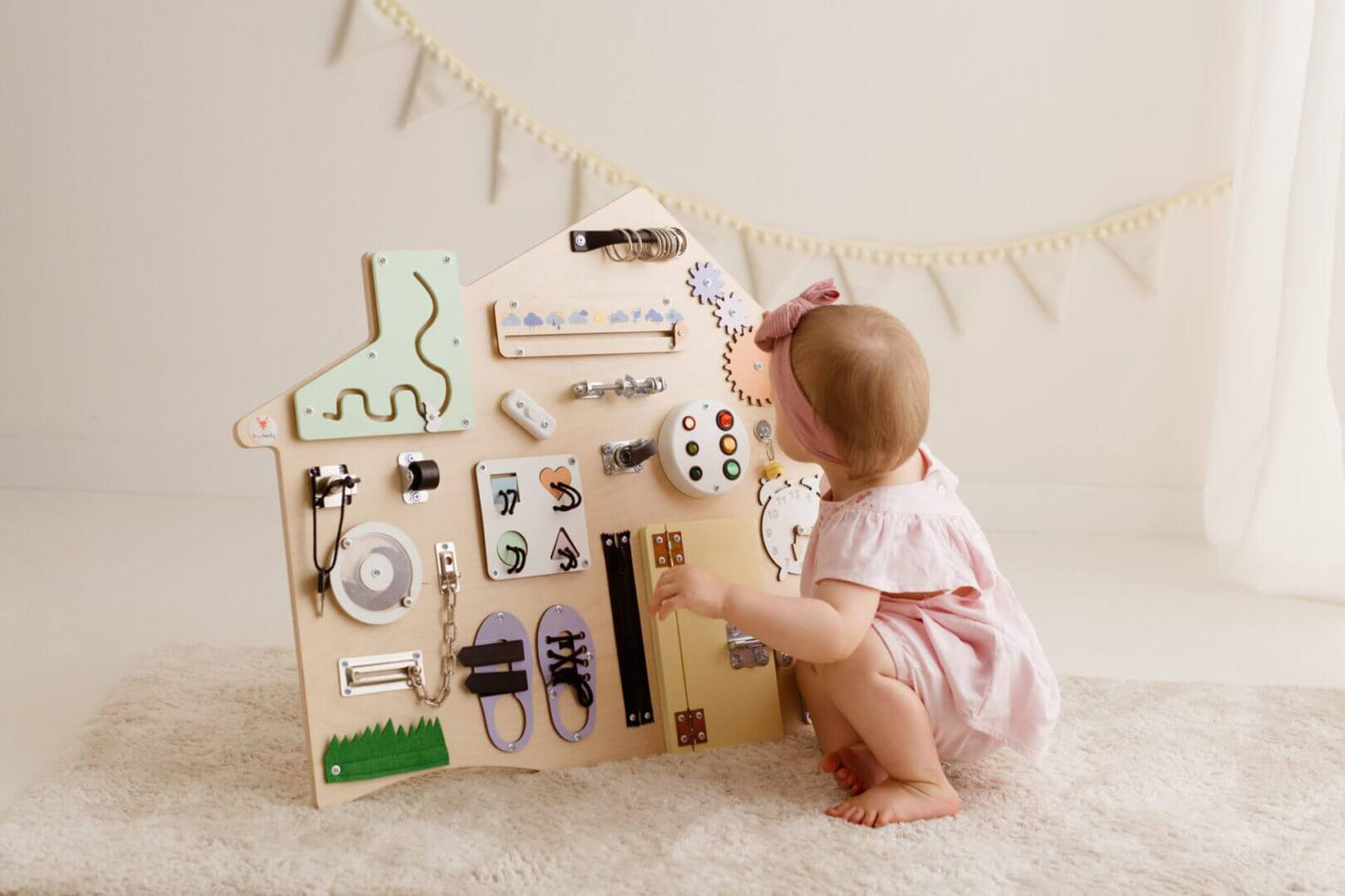 Motor skills board / motor skills wall Sweet Home XL