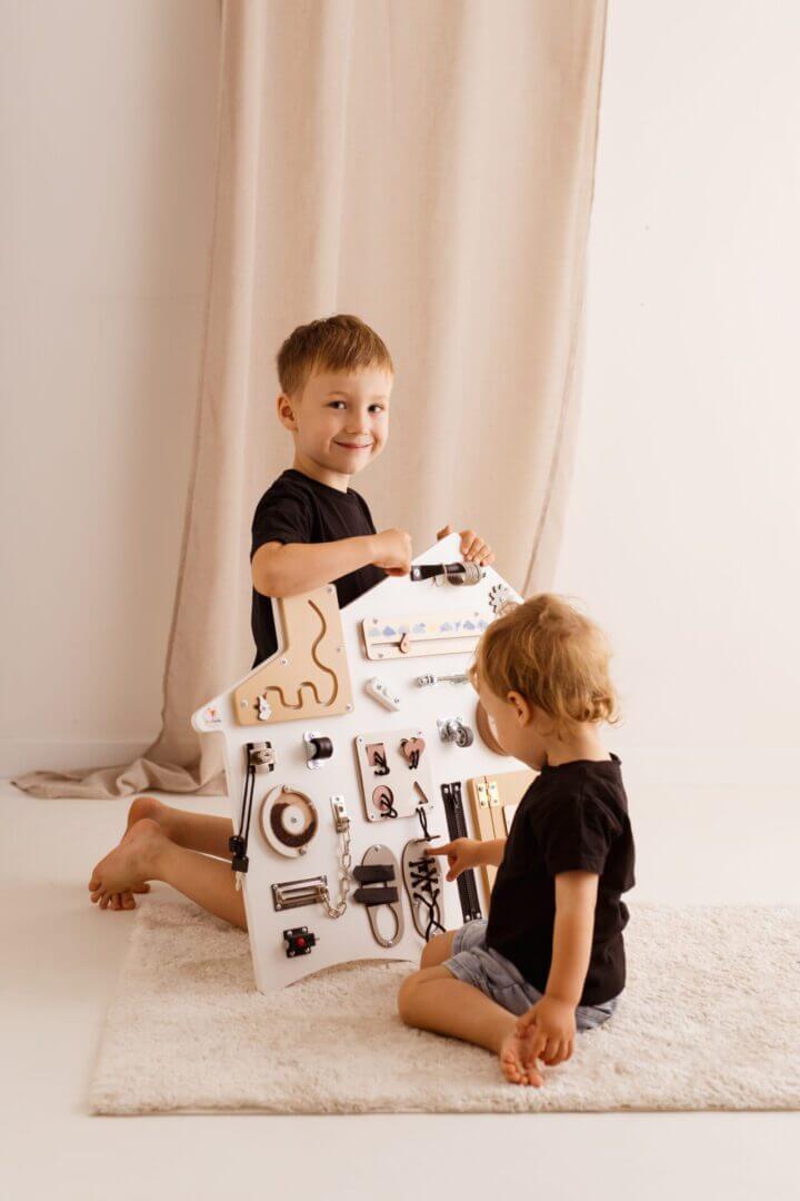 Motor skills board / motor skills wall Sweet Home XL