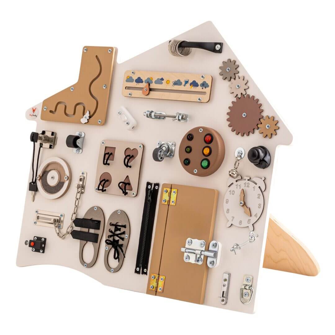 Motor skills board / motor skills wall Sweet Home XL