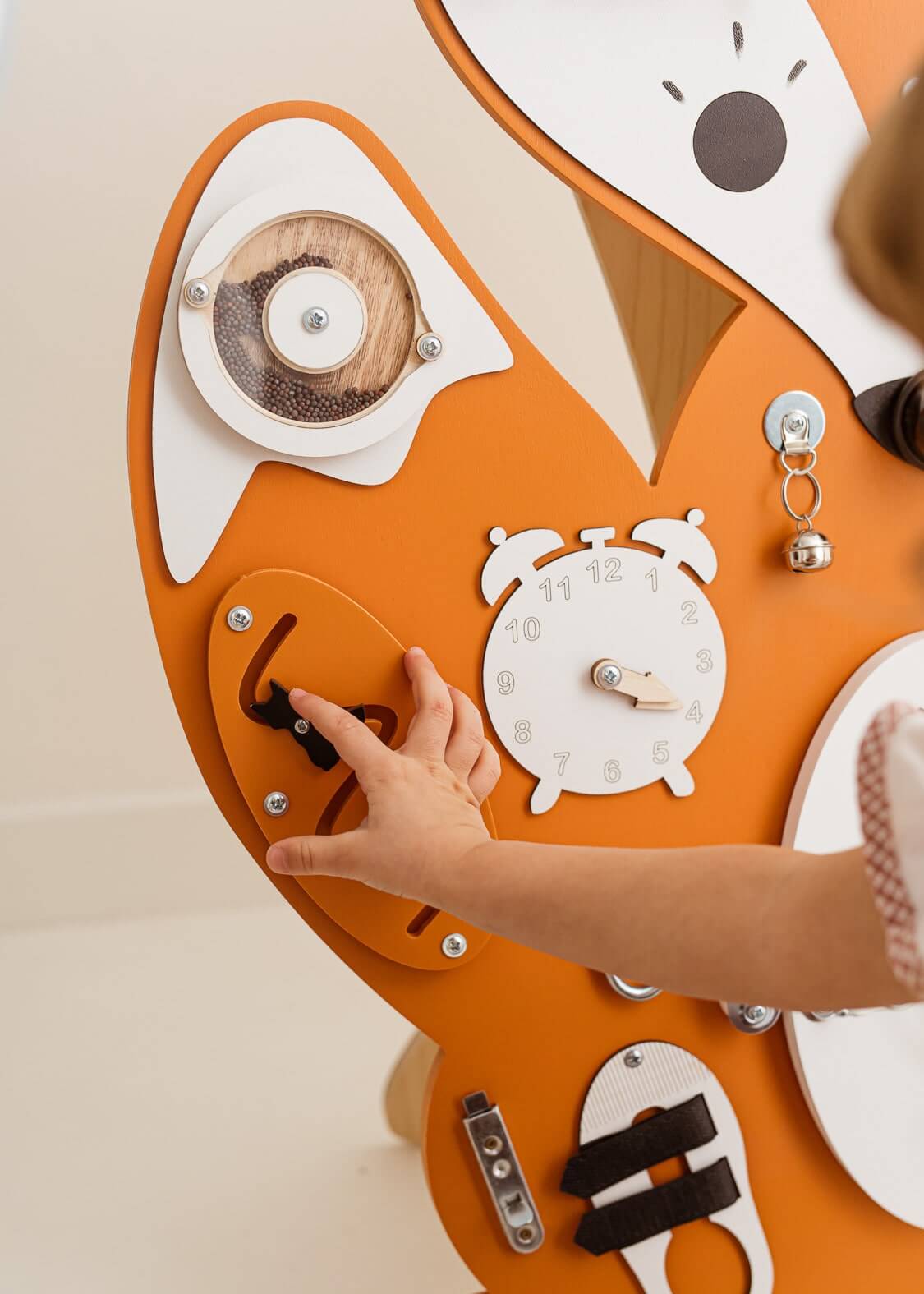 Motorikbrett / Motorikwand Fuchs