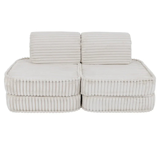 Spielsofa Mini Basic Churros - Plüschcord Edition