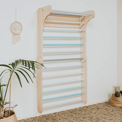 Pikler Kletterdreieck mit Sprossenwand