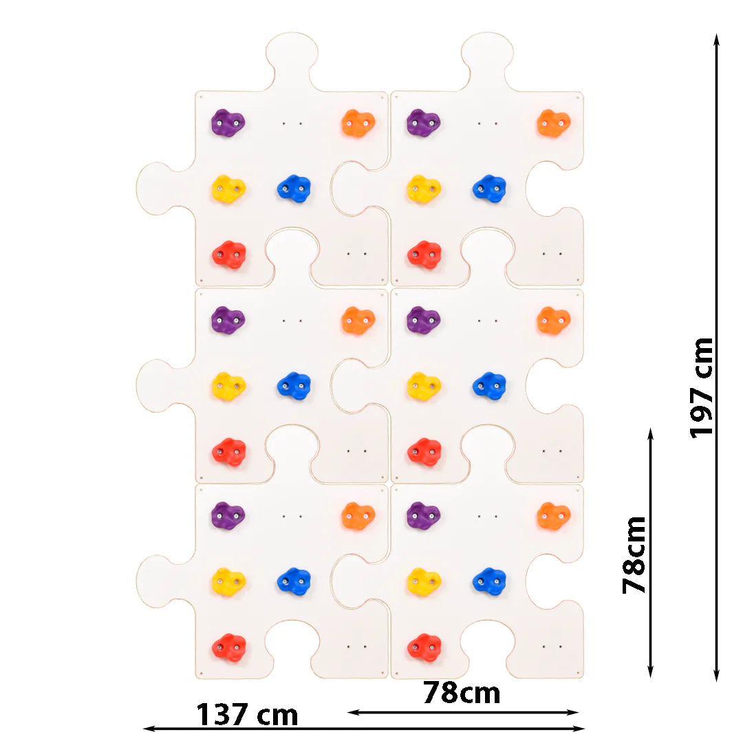 Kletterwand für Kinder, versch. Formen