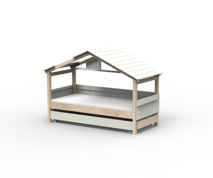 Starlight Hausbett mit Zusatzbett für Kinder