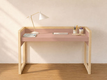 STOLLY mitwachsender Schreibtisch in Pastellrosa