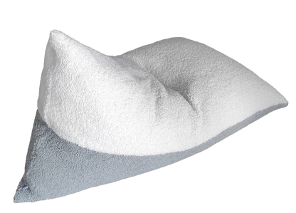 Sitzsatz / Pouf WolkenNest Duo Plüsch