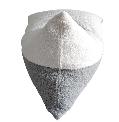 Sitzsatz / Pouf WolkenNest Duo Plüsch
