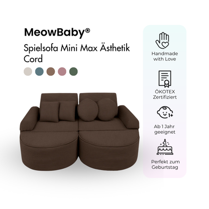 Spielsofa Ästhetik Cord Mini Max - Classic Cord Edition