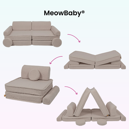 Spielsofa Bearly - Soft Teddy Edition