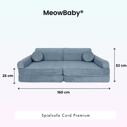 Spielsofa Cord Premium - Slim Cord Edition