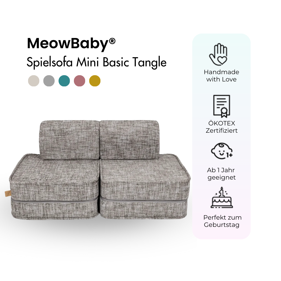 Spielsofa Mini Basic Tangle - Cozy Chenille Edition