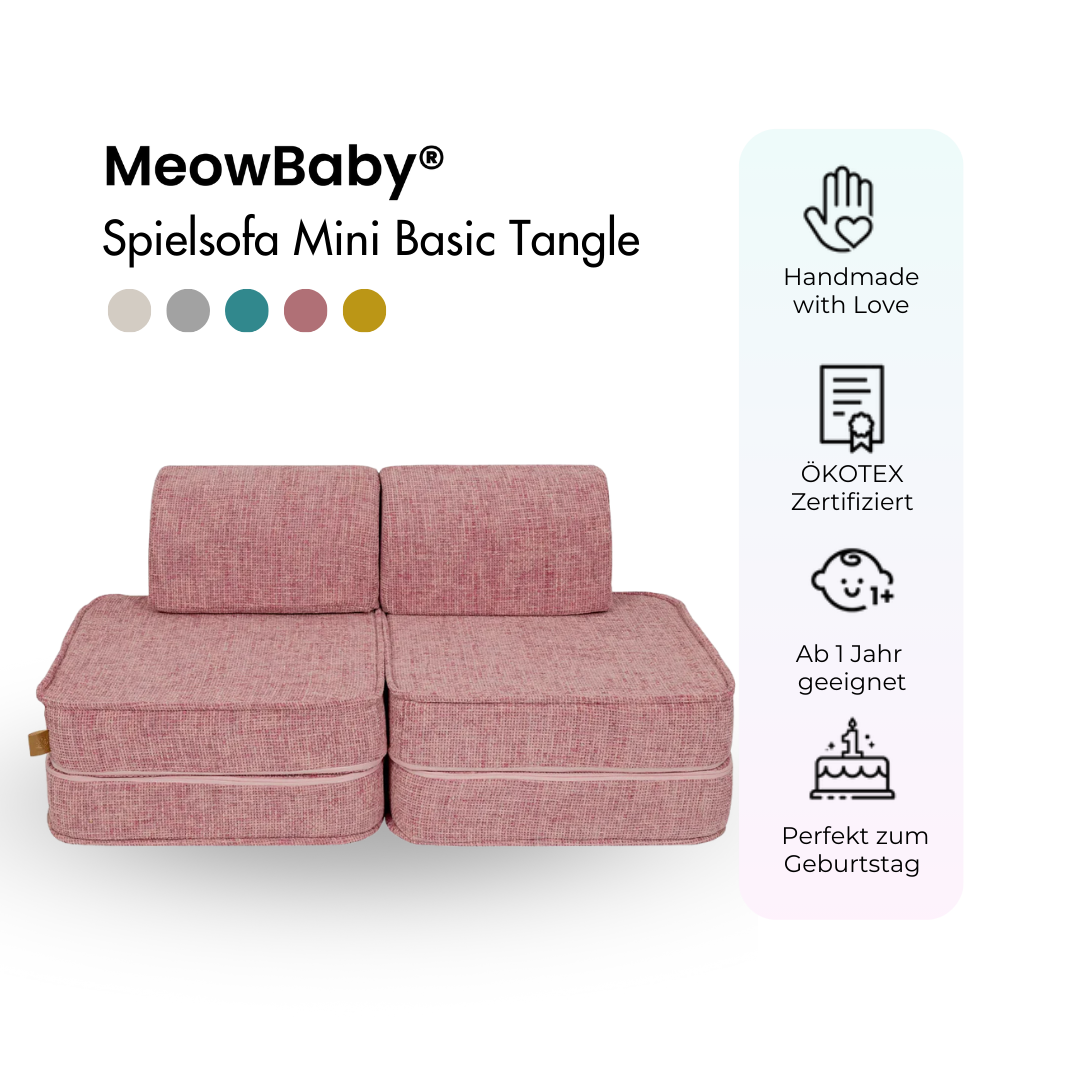 Spielsofa Mini Basic Tangle - Cozy Chenille Edition