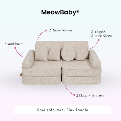Spielsofa Mini Plus Tangle - Cozy Chenille Edition