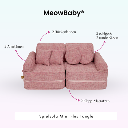Spielsofa Mini Plus Tangle - Cozy Chenille Edition