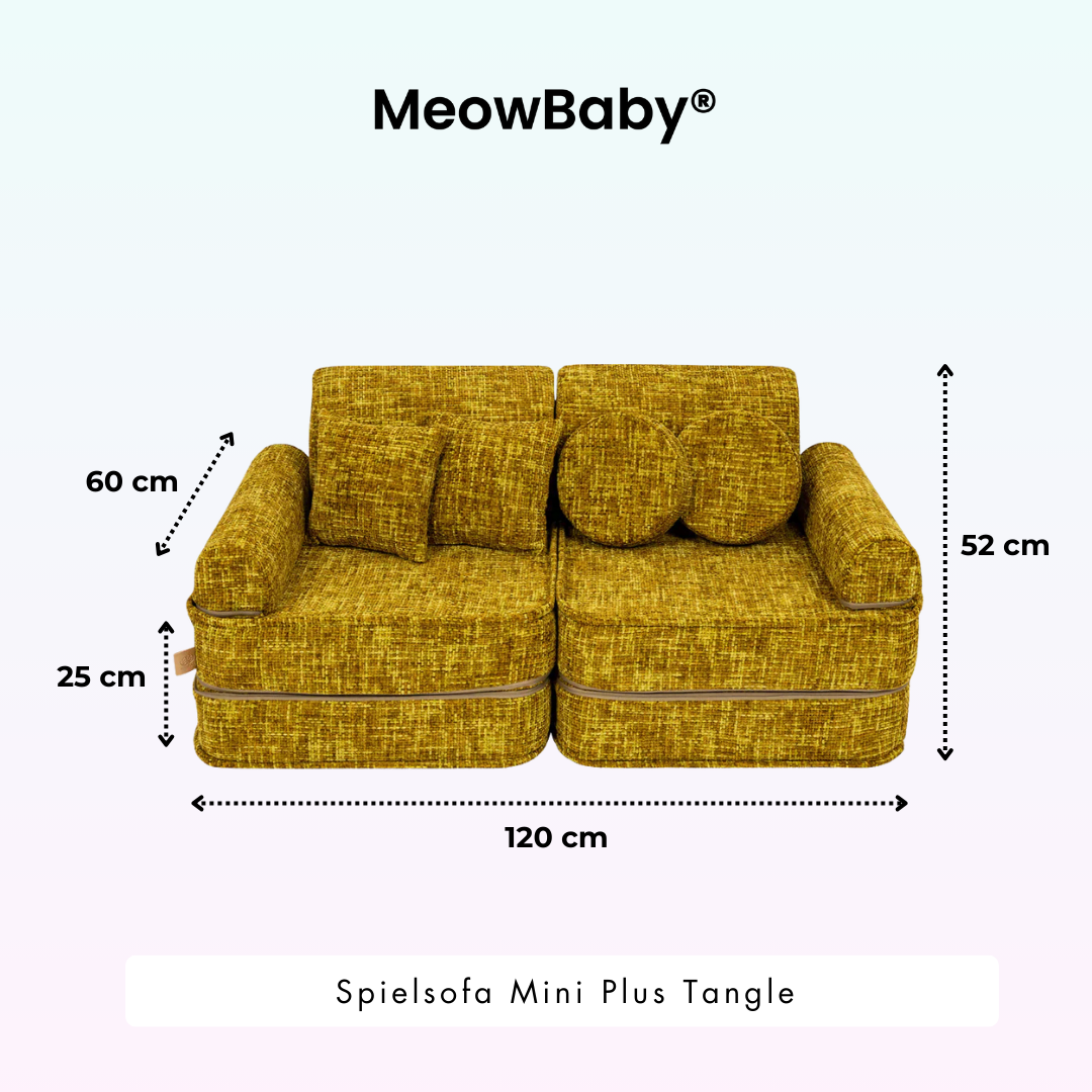 Spielsofa Mini Plus Tangle - Cozy Chenille Edition