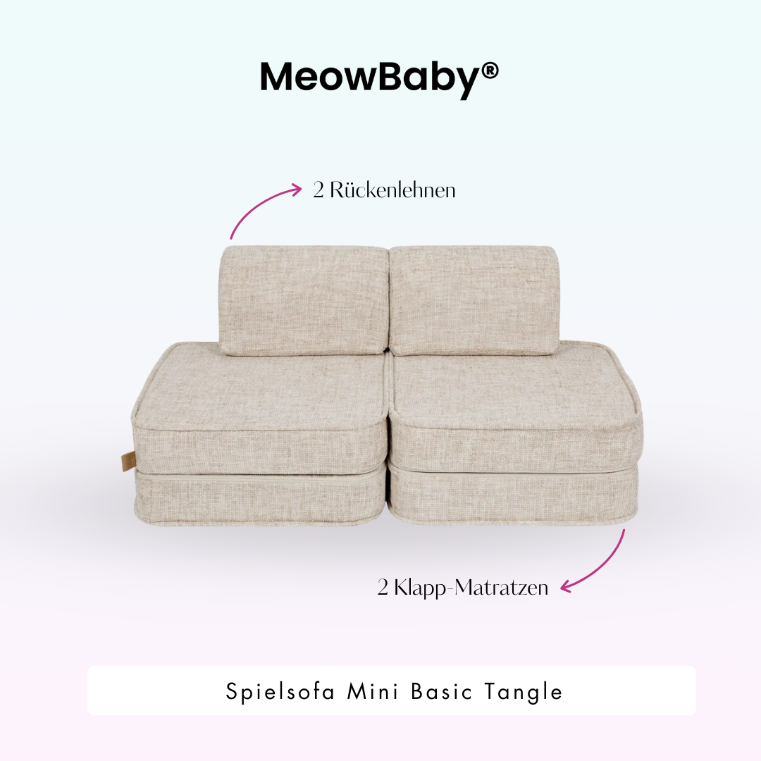 Spielsofa Mini Basic Tangle - Cozy Chenille Edition