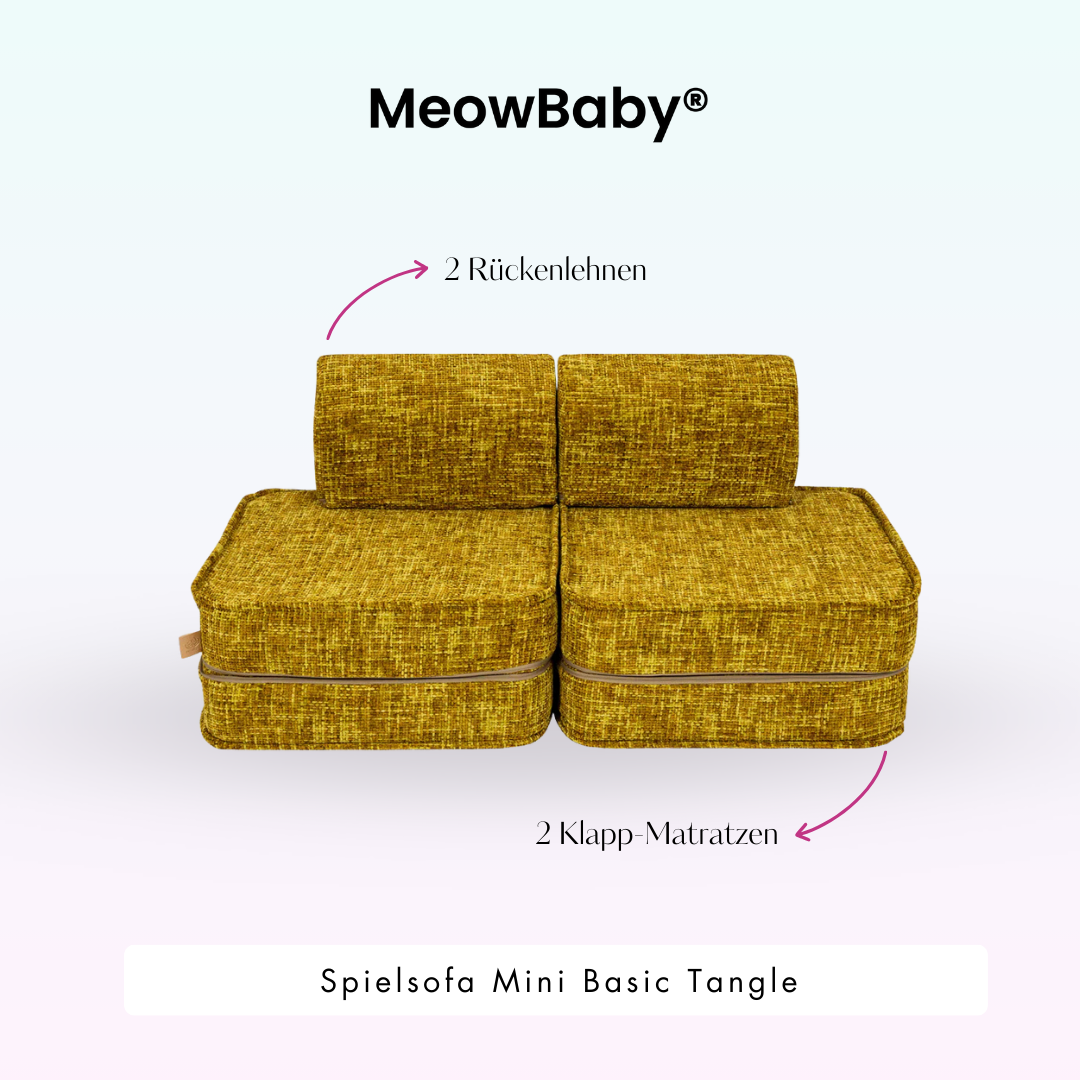 Spielsofa Mini Basic Tangle - Cozy Chenille Edition